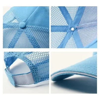 Mesh Sun Cap For Adults Golf Hat