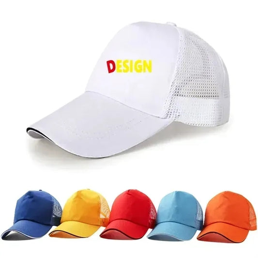 Mesh Sun Cap For Adults Golf Hat