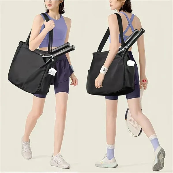 Large Tennis Racket Pickleball Badminton Tote Bag