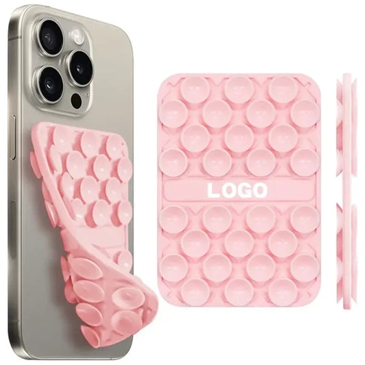 Dual-Sided Silicone Suction Cup Phone Stand
