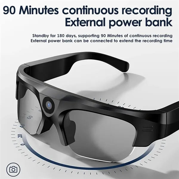 4K Camera Smart Sunglasses