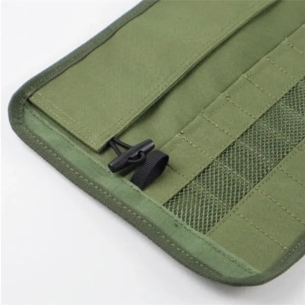 Roll Up Cutlery Storage Bag With Handle Utensil Not Included