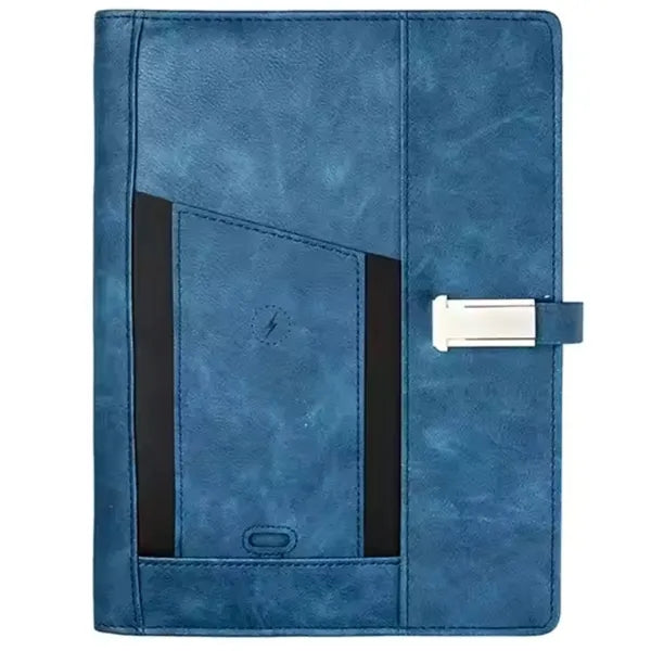 8000ma Power Bank/8G USB Flash Driver A4 Charging Padfolio