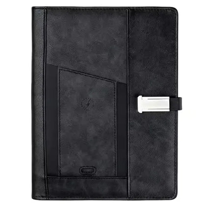 8000ma Power Bank/8G USB Flash Driver A4 Charging Padfolio