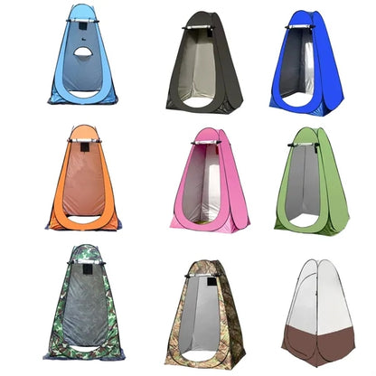 Pop Up Shower Privacy Shelter Window Outdoor Portable Tent