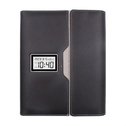 A5 Business Multifunctional Wireless Charging Clock Notebook