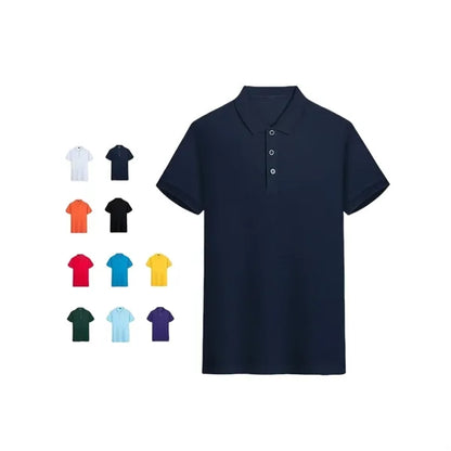 Quick-drying Custom Short-sleeved Work Clothes Polo Shirt