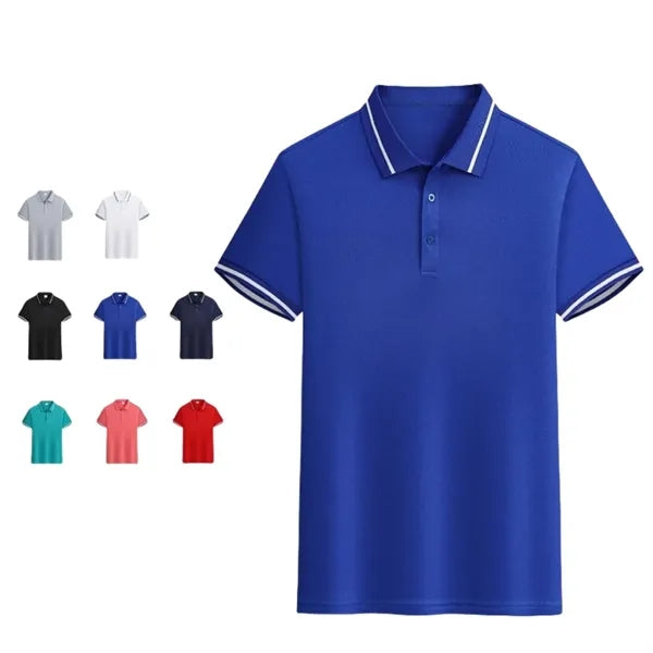 Quick-drying Custom Short-sleeved Work Clothes Polo Shirt