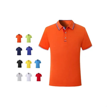 Quick-drying Custom Short-sleeved Work Clothes Polo Shirt