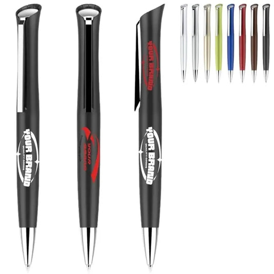 Wholesale Twist Ballpoint Pen With Metal Clip Advertising