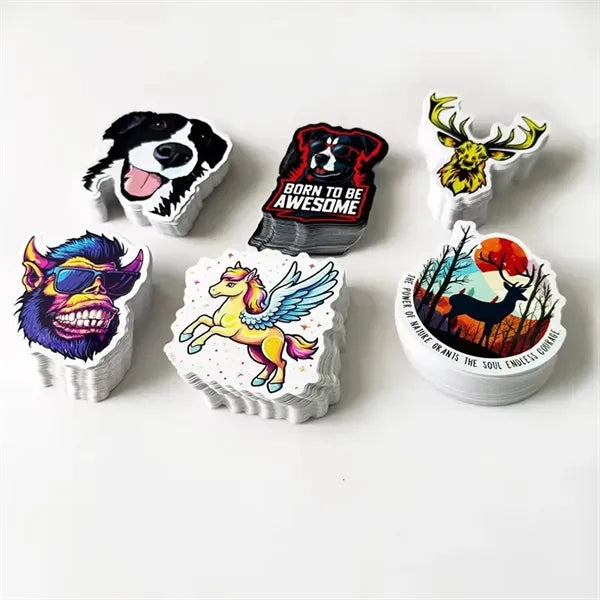 Custom Waterproof Vinyl Stickers with Your Image