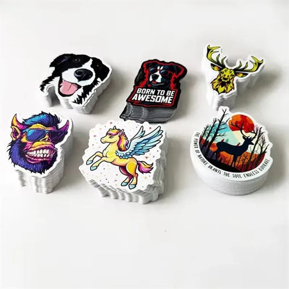 Custom Waterproof Vinyl Stickers with Your Image