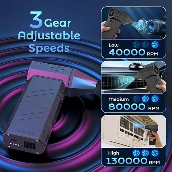 Portable Turbo Jet Fan Handheld Dust Removal