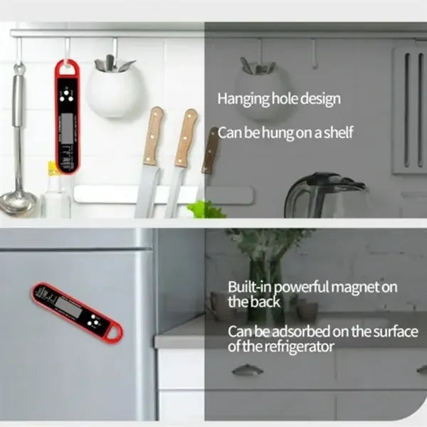 Digital Meat Thermometer with Large Display
