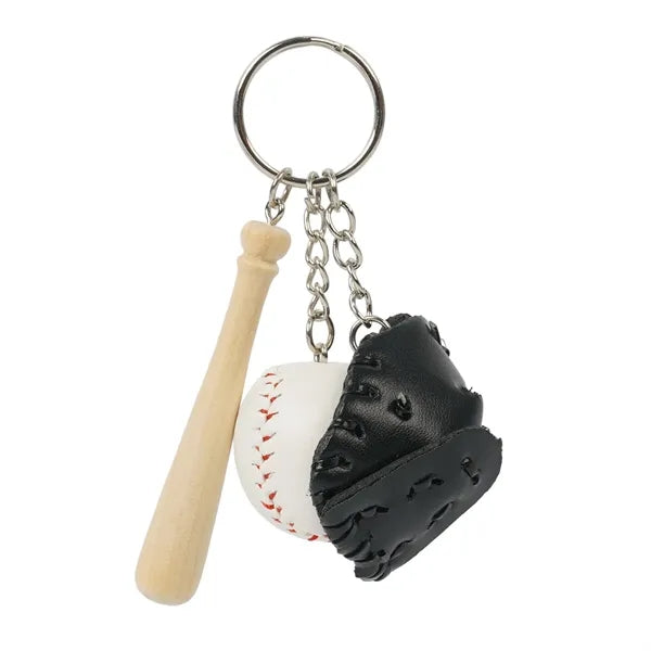 Mini Baseball Keychain