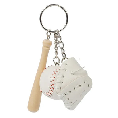 Mini Baseball Keychain