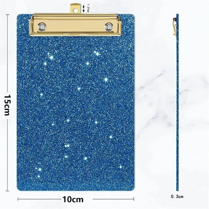 Glitter Acrylic Clipboard