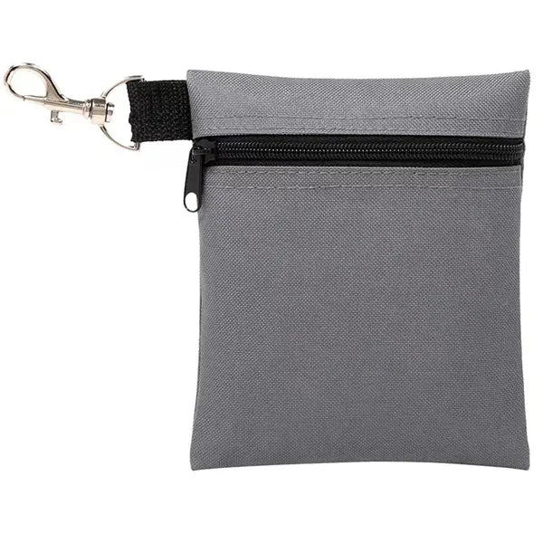 Professional Zipper Golf Tee Ball Pouch Bag
