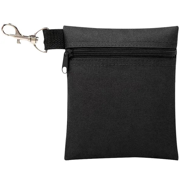 Professional Zipper Golf Tee Ball Pouch Bag