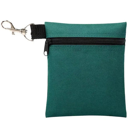 Professional Zipper Golf Tee Ball Pouch Bag