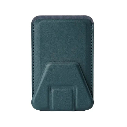 Magnetic Folding PU Leather Phone Stand
