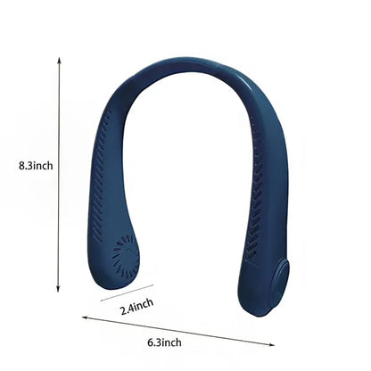 Portable Outdoor Rechargeable  Bladeless Wearable Neck Fan