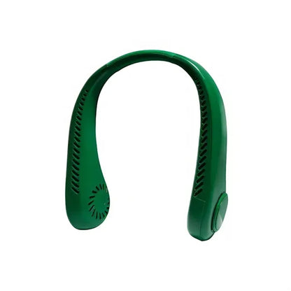 Portable Outdoor Rechargeable  Bladeless Wearable Neck Fan