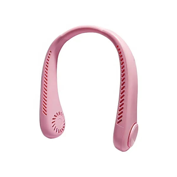 Portable Outdoor Rechargeable  Bladeless Wearable Neck Fan