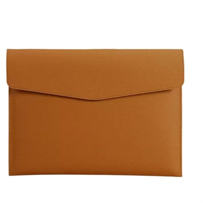 Leather Envelope Case Large Capacity  Documents File Bag