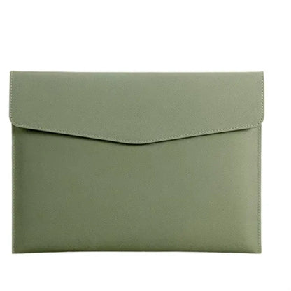 Leather Envelope Case Large Capacity  Documents File Bag