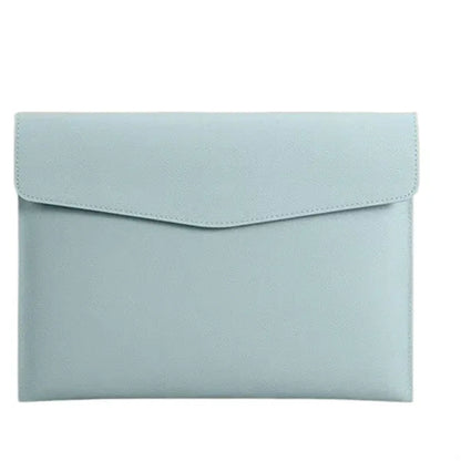 Leather Envelope Case Large Capacity  Documents File Bag