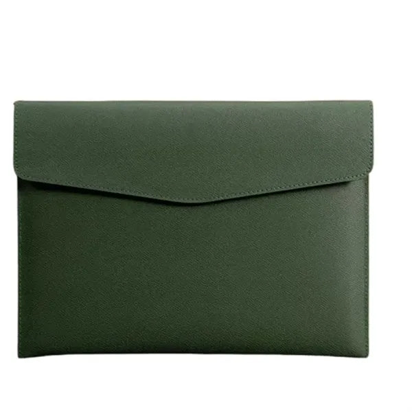 Leather Envelope Case Large Capacity  Documents File Bag