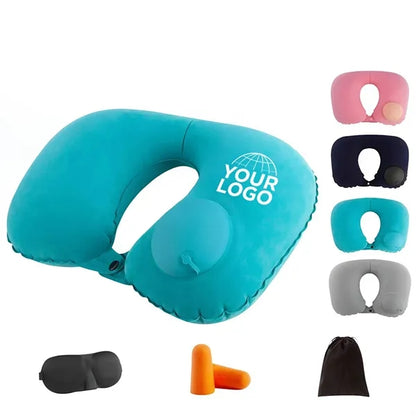 Earplug Eyeshade U-Shaped Portable  Neck Pillow