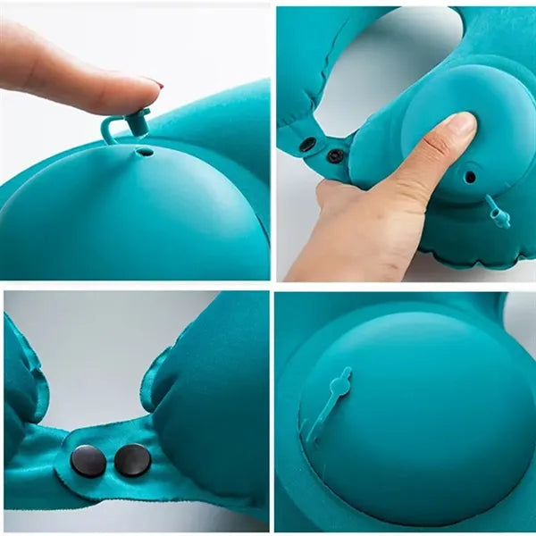 Earplug Eyeshade U-Shaped Portable  Neck Pillow