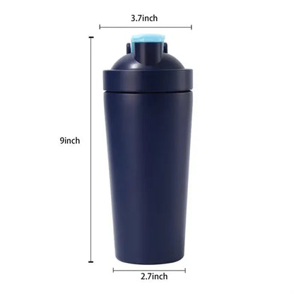 Stainless Steel Protein Mixing Shaker Tumbler Blender Cup