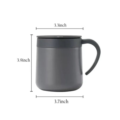Office Stainless Steel Mug Household Handle Thermal Cups