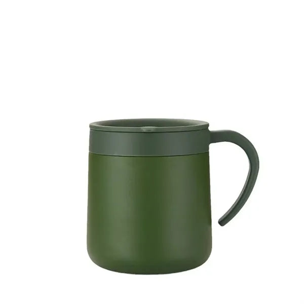 Office Stainless Steel Mug Household Handle Thermal Cups