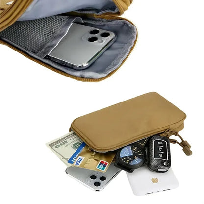 Outdoors Portable Waist Mobile Phone  Storage wallet