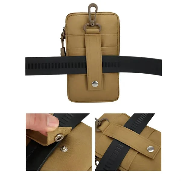Outdoors Portable Waist Mobile Phone  Storage wallet