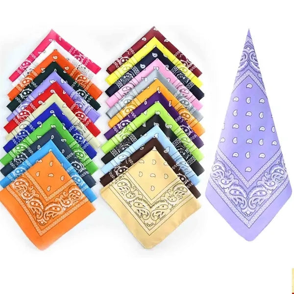 Unisex Paisley Bandana Headband