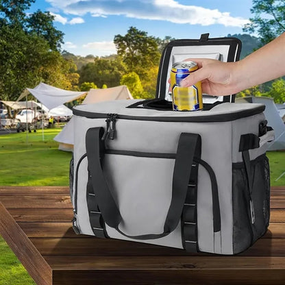 Portable leakproof large capacity camping soft cooler bag