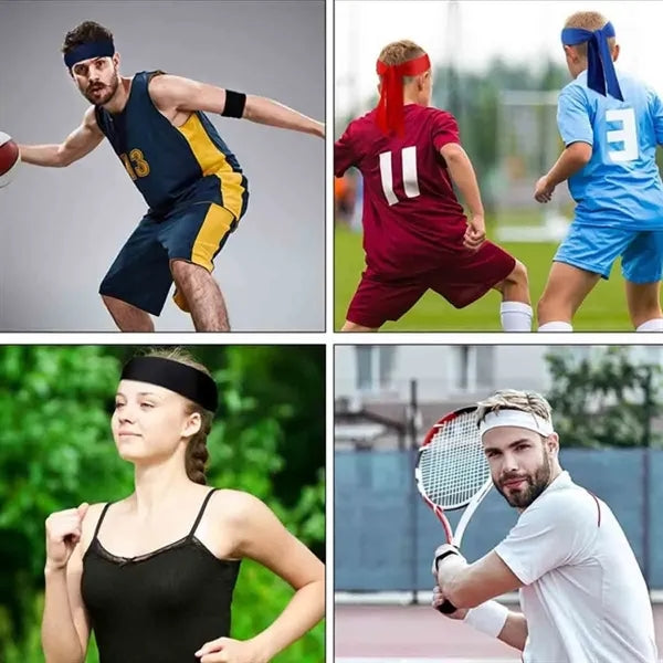 Adjustable Elastic Headband for Sports