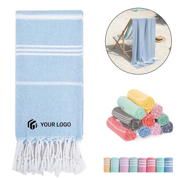 Travel quick dry sand-free lightweight Turkish beach towels
