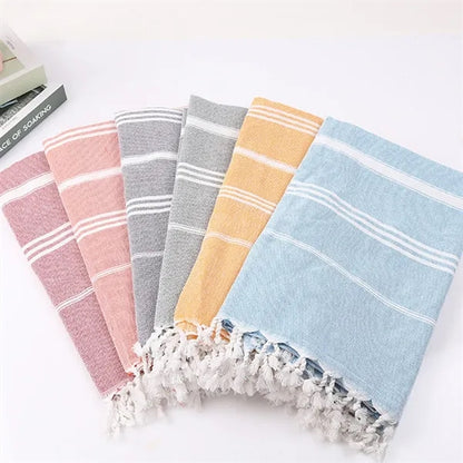Travel quick dry sand-free lightweight Turkish beach towels
