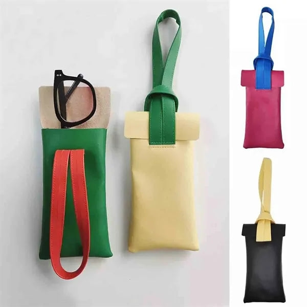 PU Portable Eyeglasses Bag