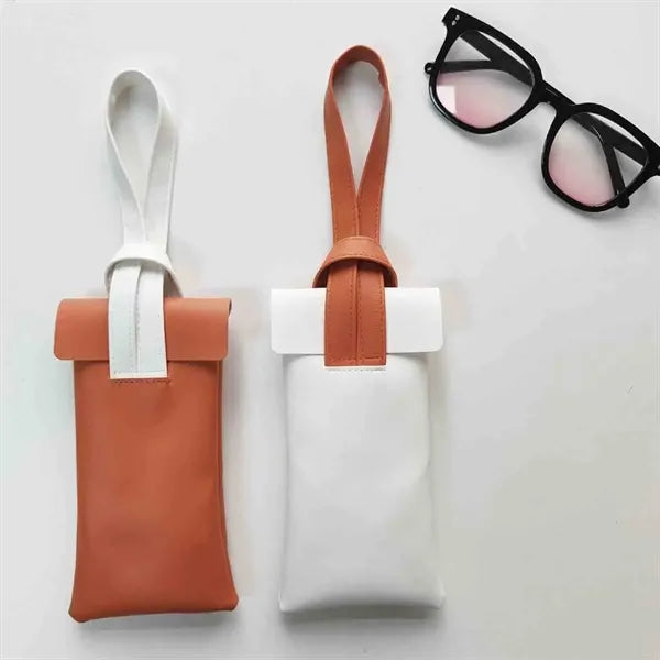 PU Portable Eyeglasses Bag