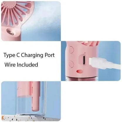 Handheld Misting Fan