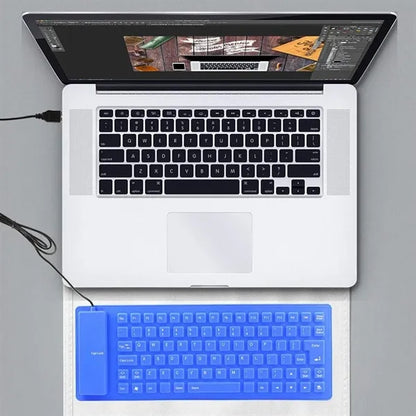 85-key computer ultra-thin silent silicone soft keyboard