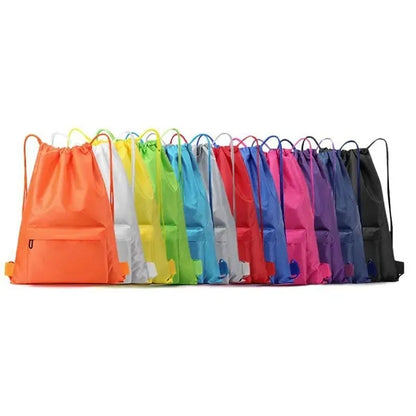 Oxford Sports Waterproof Drawstring Backpack Bag