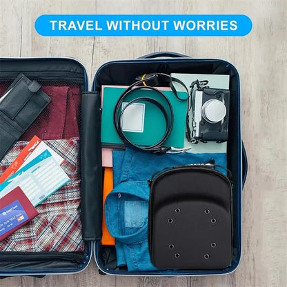 Baseball cap storage holder hard travel hat organizer case